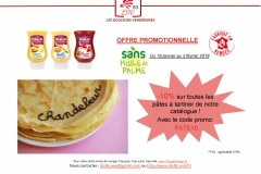 Offre promotionnelle chandeleur